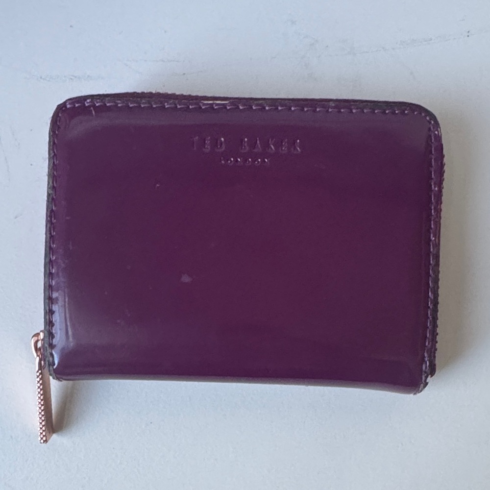 Ted Baker Deep Purple Compact Wallet